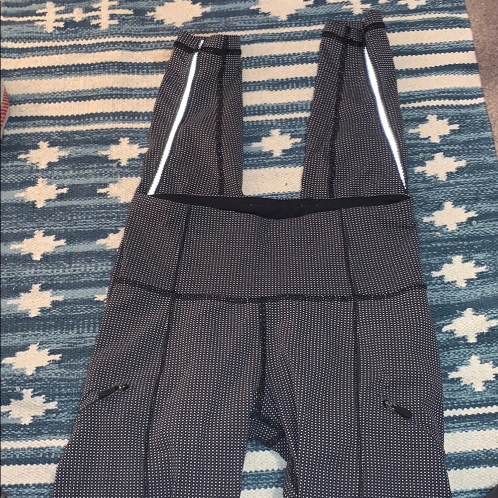 checkered pattern leggings